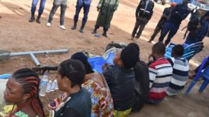 personnes interpellées dans un bouclage à Beni