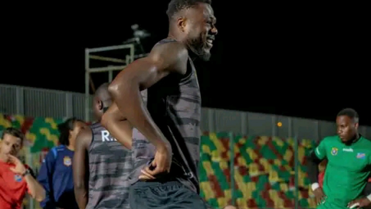 Les Léopards de la RDC entrainement