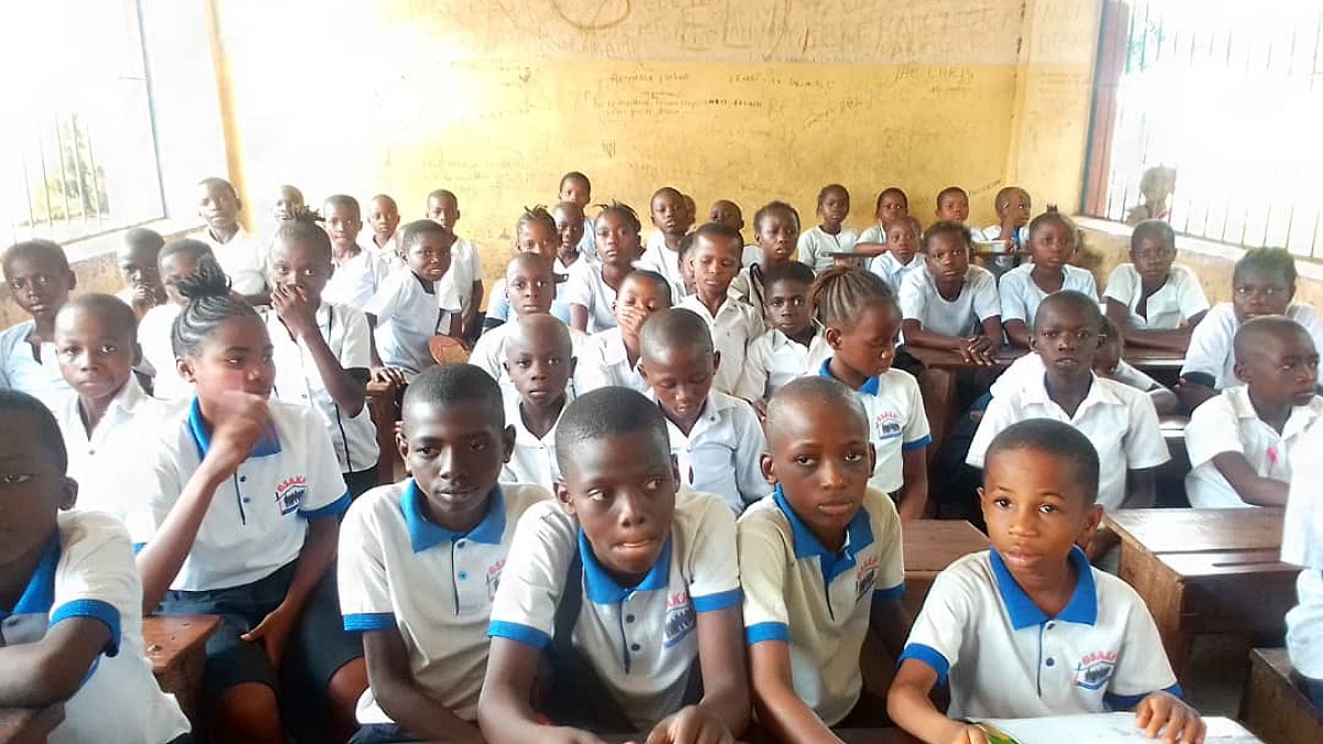 les élèves de Tshikapa