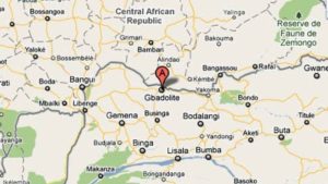 RVA l'aéroport international de Mowanda Gbadolite