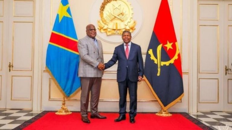 présidents Tshisekedi et Lourenço