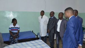 Lycée Mwanga Lualaba action d'Alain Kantenga après l'incendie