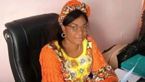 Yolaine Mbayo Kazadi, directrice du Musée National de Kolwezi