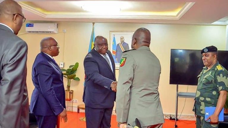 Ambassadeur MAMINA Congo-Brazzaville et Jean-Pierre Bemba Gombo