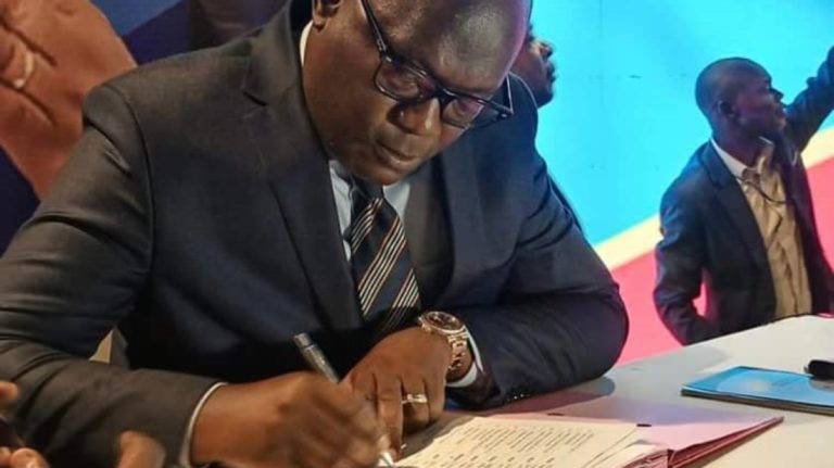 Charte Union sacrée de la Nation ACB Guy Mafuta