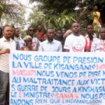 une manifestation organisée