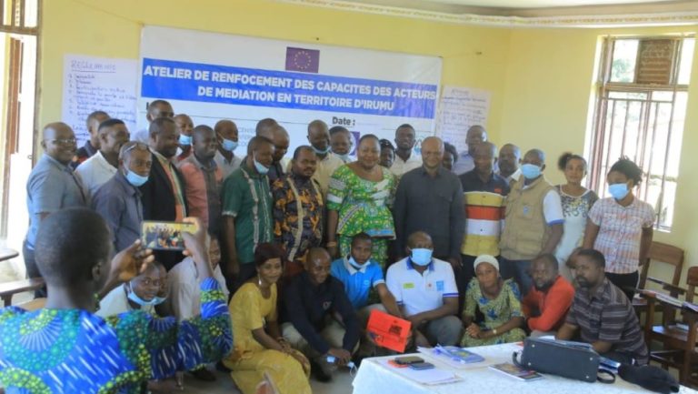 Ituri Lancement officiel de l'atelier de renforcement de capacités sur la gestion pacifique de conflits en territoire d'Irumu