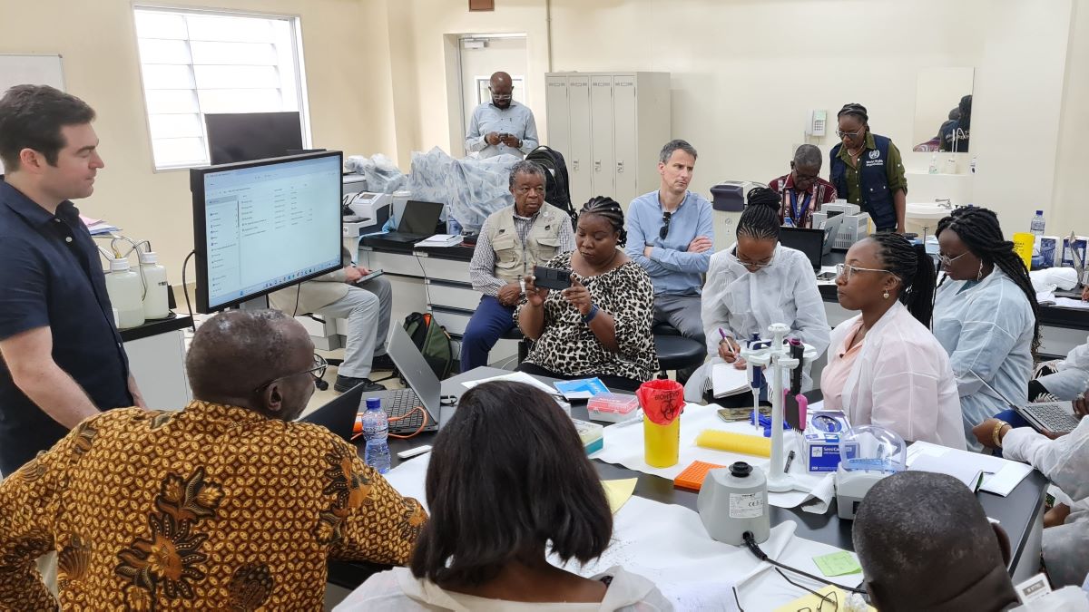 Première session de formation sur le séquençage du poliovirus en RDC un pas en avant pour l'éradication de la polio en Afrique