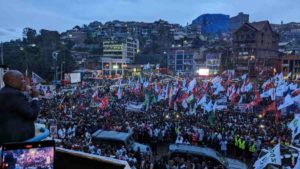 RDC A Bukavu, Vital Kamerhe promet de tout faire pour baisser le taux du dollar américain