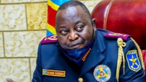 le Général Sylvano Kasongo police de Kinshasa