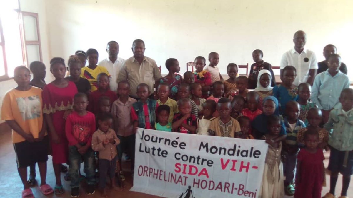 Beni Des enfants orphelins du SIDA