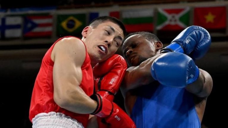 Championnats du monde de boxe Tashkent 2023 Fiston Mbaya