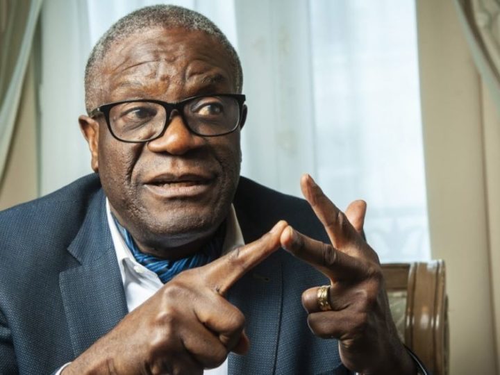 RDC – Élection 2023 : Denis Mukwege, prix Nobel de la paix, candidat à la présidentielle congolaise