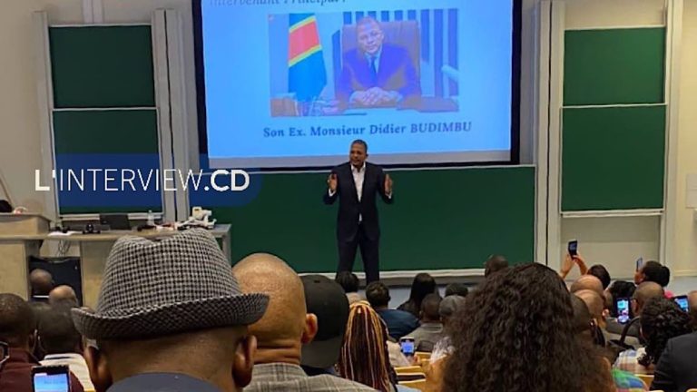 Bruxelles - Rencontre entre le Ministre des Hydrocarbures Didier Budimbu et les étudiants congolais de la Belgique