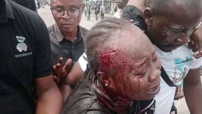 manifestation à Kinshasa