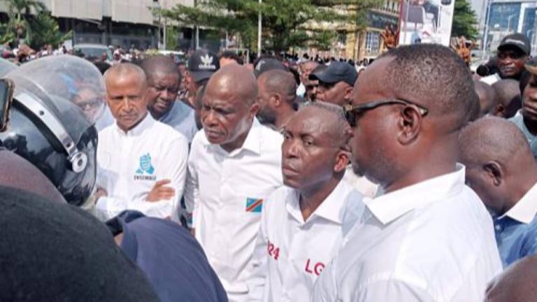 Sit-in de l'Opposition Lubumbashi