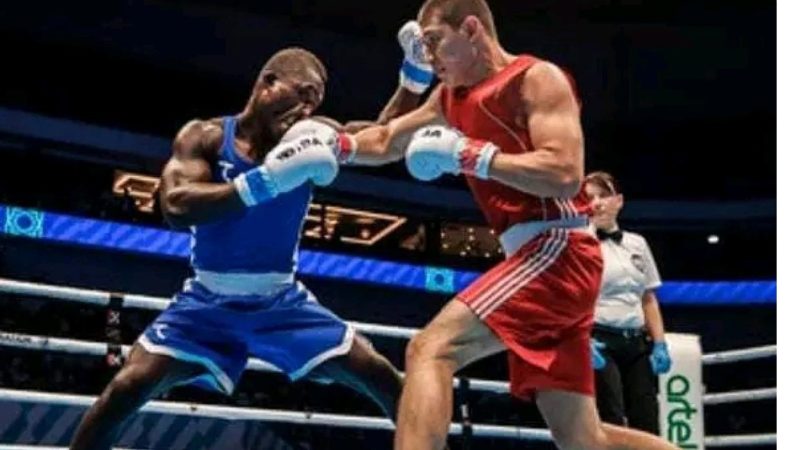 Championnats du Monde de boxe Tashken 2023 :Fiston Mbaya et Imankuliyev