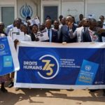 Le BCNUDH célèbre les 75 ans de la Déclaration Universelle des Droits de l'Homme avec une campagne DUDH au Kasaï