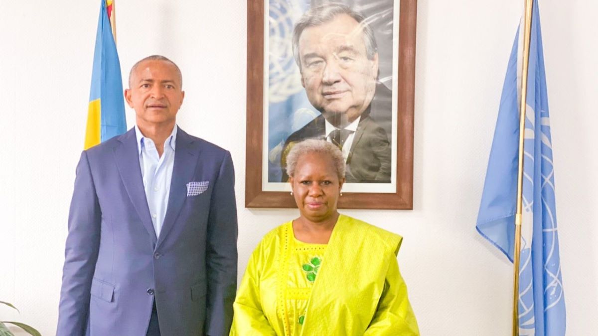 Rencontre entre Bintu Keita et Moise Katumbi
