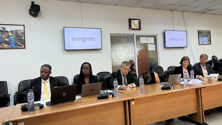 L'UE et le PNUD en réunion avec la CENI