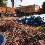 Haut-Katanga La PNC intercepte une importante cargaison de bobines et bornes de transformateurs en cuivre