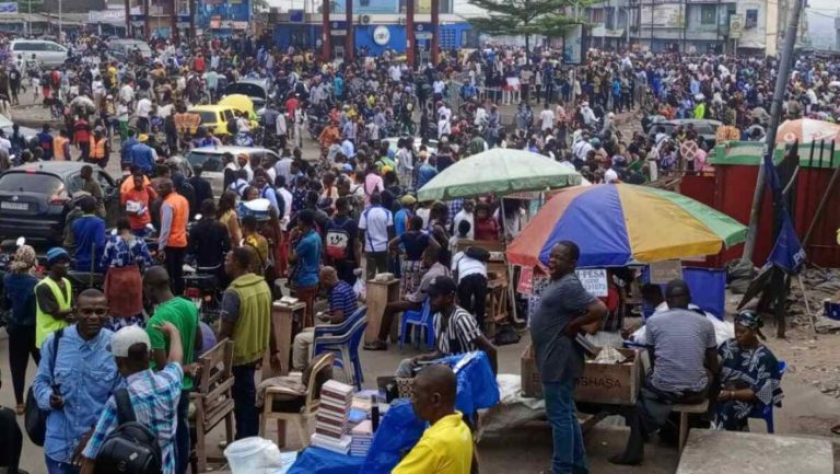 Kinshasa transport en commun grève