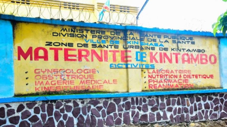 Maternité de Kintambo Kinshasa