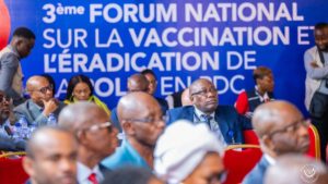 Objectif zéro polio le 3ème Forum National sur la Vaccination s'ouvre à Kinshasa