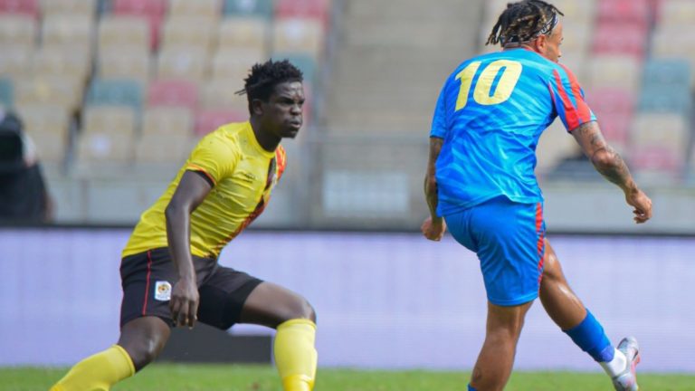 RDC Ouganda match amical Aaron Tshibola