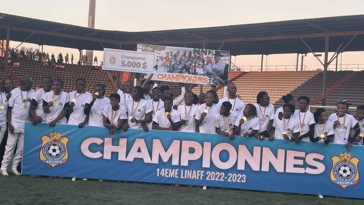 joueuses du FCF Mazembe sacrées championnes du Congo DC Bweremena