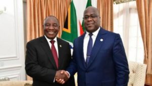 Cyril Ramaphosa Félix Tshisekedi Kinshasa