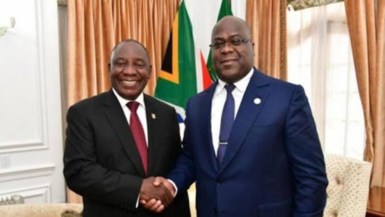 Cyril Ramaphosa Félix Tshisekedi Kinshasa