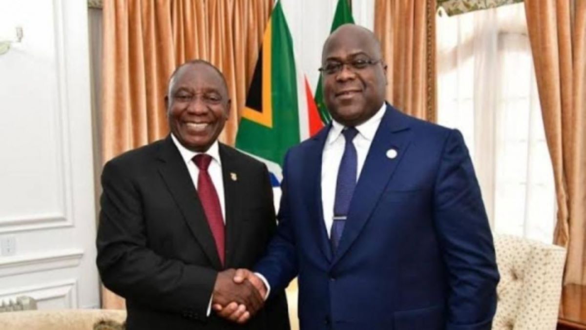 Cyril Ramaphosa Félix Tshisekedi Kinshasa
