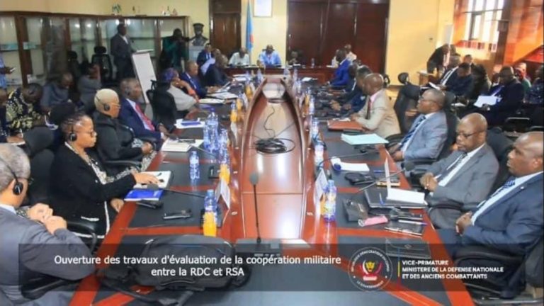 Coopération militaire RDC- Afrique du Sud