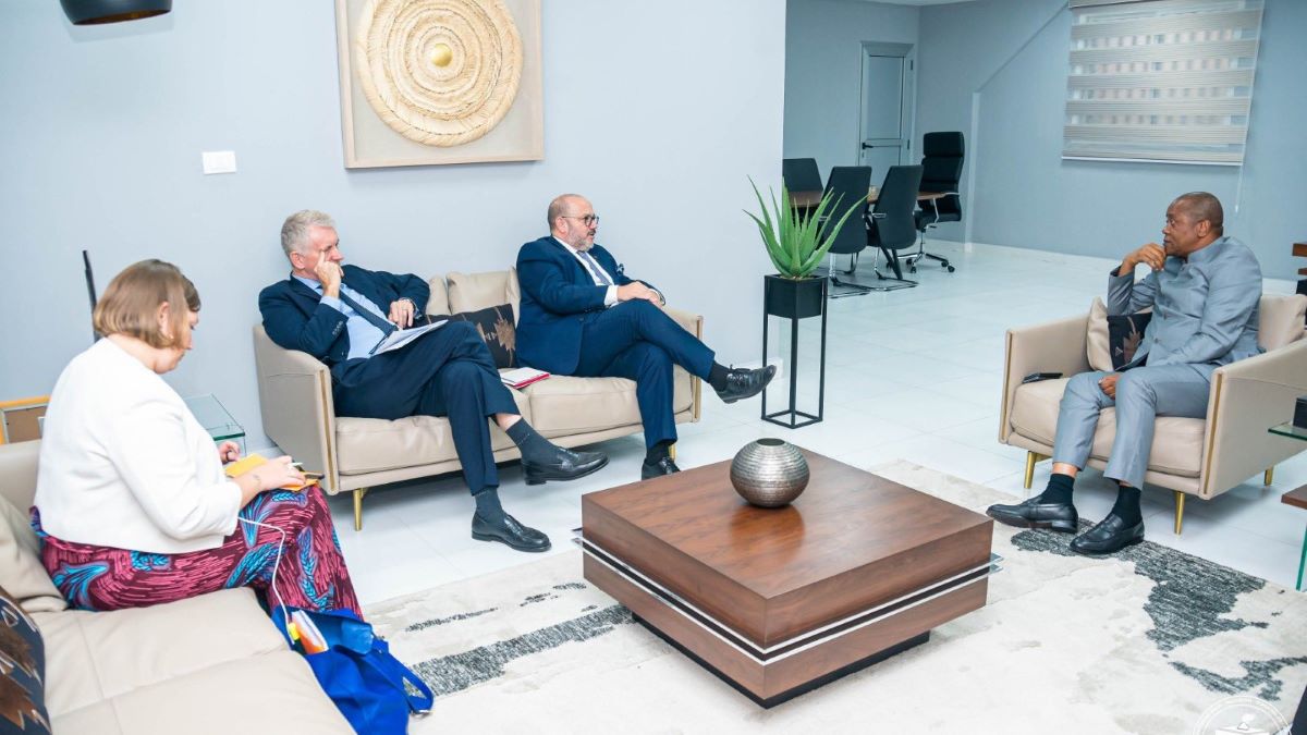 RDC Rencontre Stratégique entre Bernard QUINTIN et Denis Kadima Kazadi