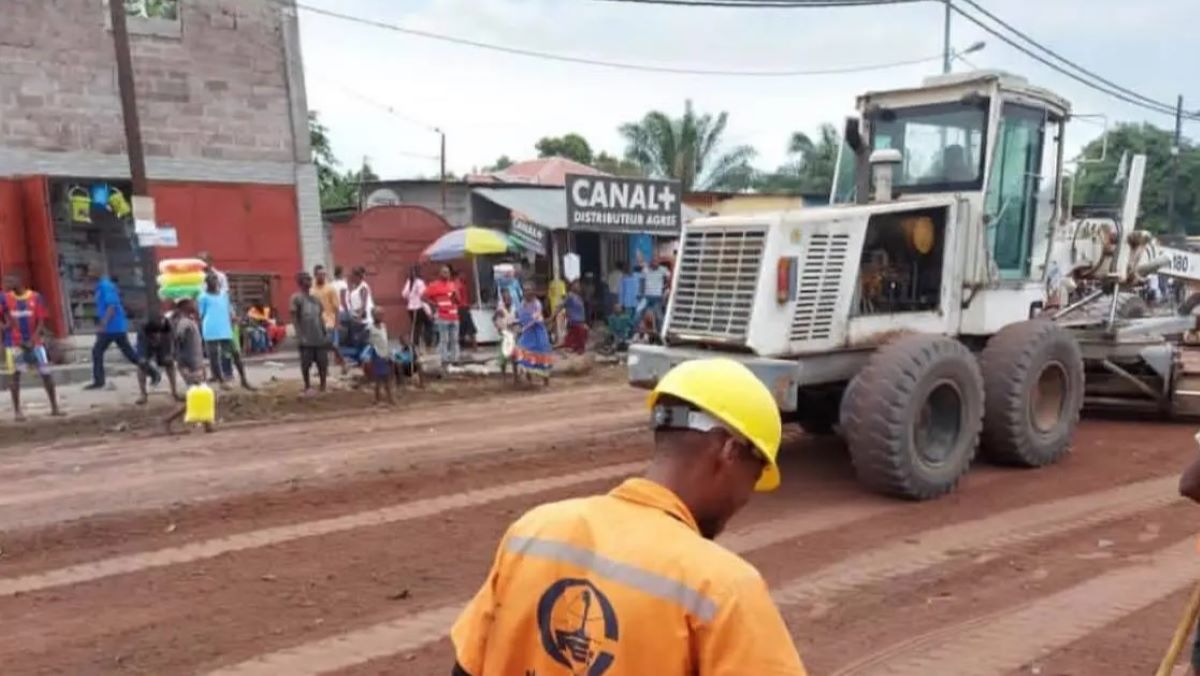 Route B.A.T Nsele à Mpasa 3