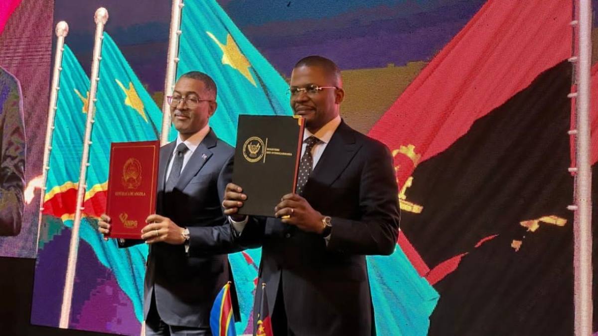 Signature de l’Accord de Gouvernance et de Gestion RDC - Angola