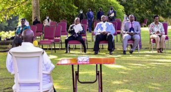Ouganda : Échanges bilatéraux entre Yoweri Museveni et la délégation congolaise de Félix Tshisekedi