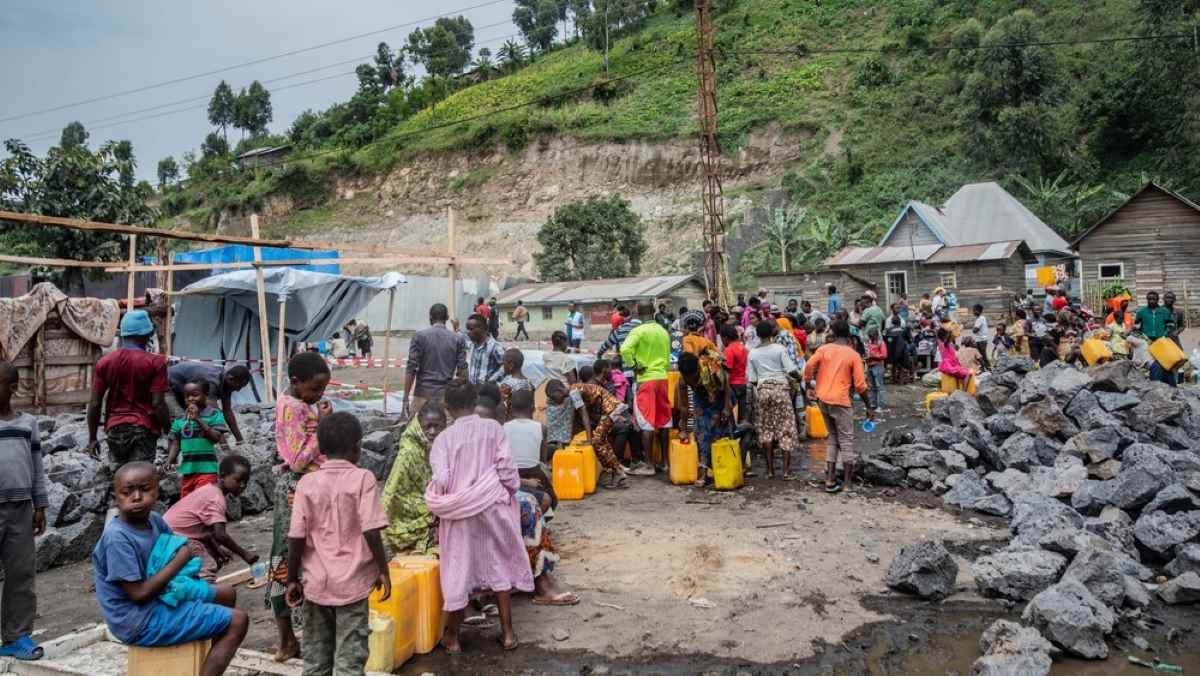 camps de réfugiés Nyiragongo