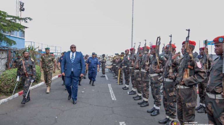 Coopération congolo-kényane Visite du VPM de la Défense à Goma