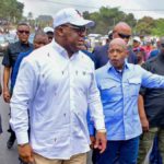 Félix Tshisekedi route kimwenza kindele