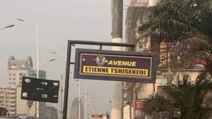 Étienne Tshisekedi : Avenue des Huileries de Kinshasa