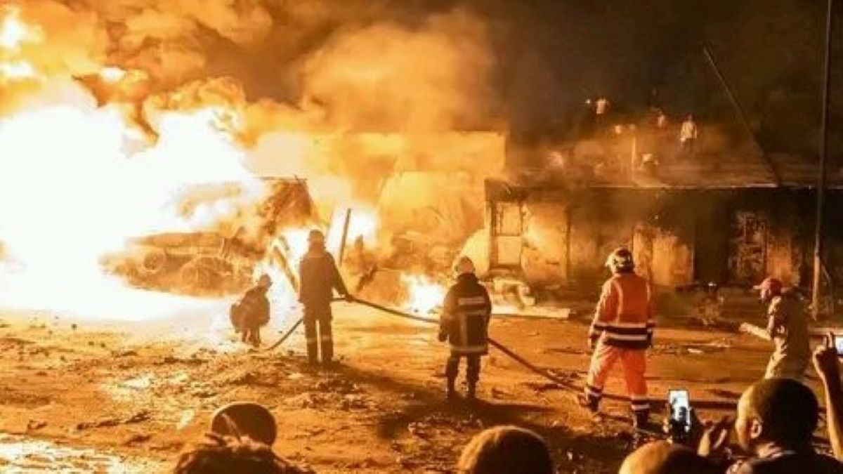 Righini Kinshasa explosion Lemba