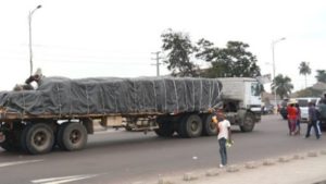 Kinshasa transporteur poids lourd