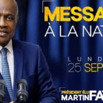 Martin Fayulu message à la Nation 2023