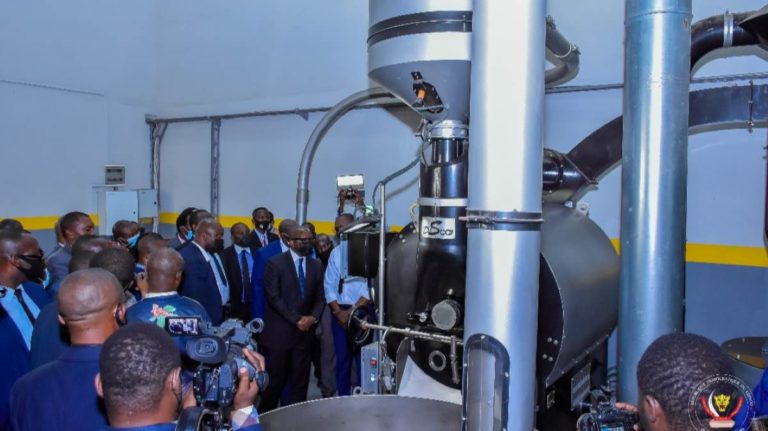 Inauguration de l'Usine Hydrométallurgique par la Société Congolaise de Traitement de Terril de Lubumbashi