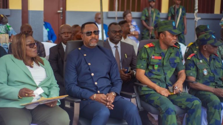 Inauguration de l'École Primaire Félix Tshisekedi au Camp Force Navale