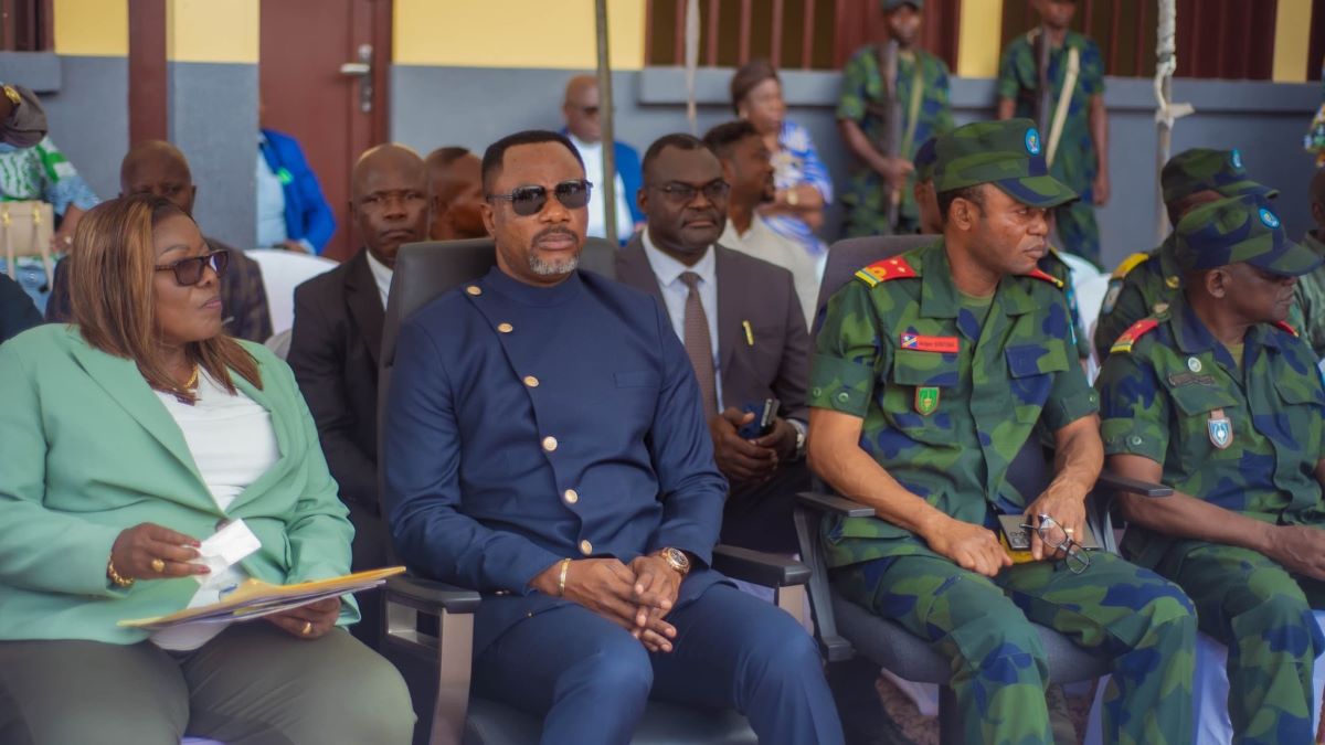 Inauguration de l'École Primaire Félix Tshisekedi au Camp Force Navale