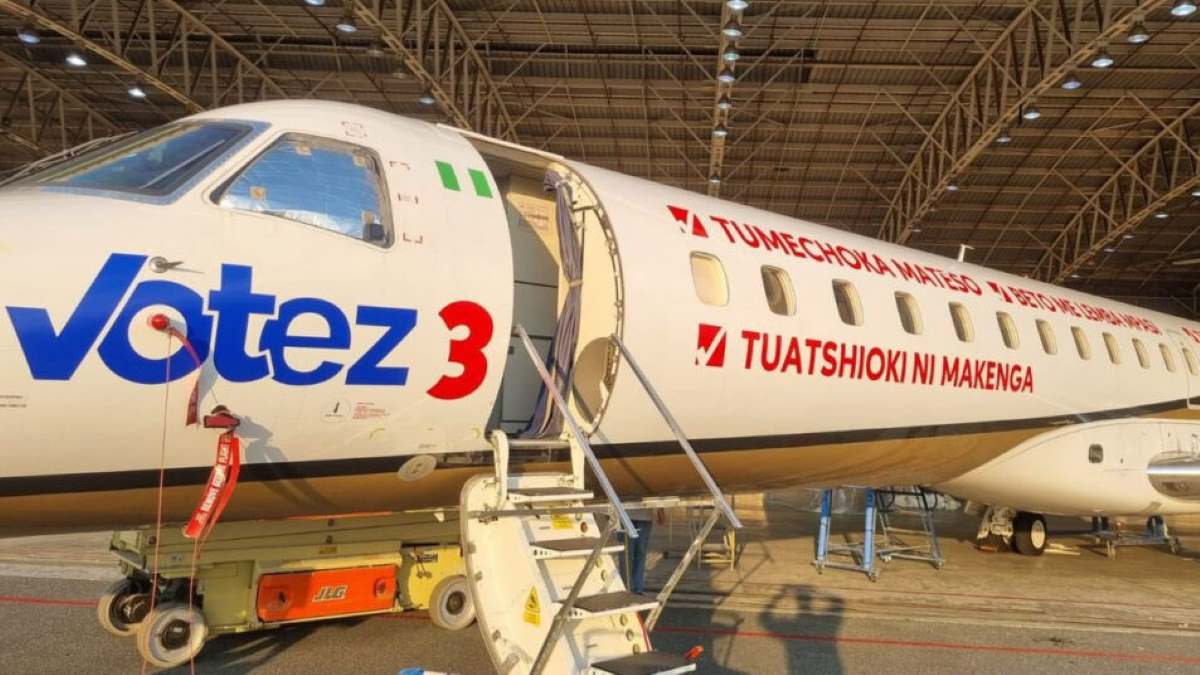 Moise Katumbi avion Présidentielle 2023 ceni