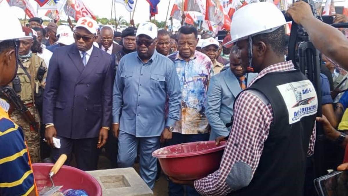 construction d'un aéroport national à Lodja